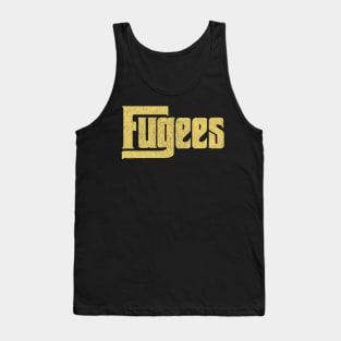 Fugees Old Retro Distressed Vintage 80's/90s Rap HipHop Logo Tank Top